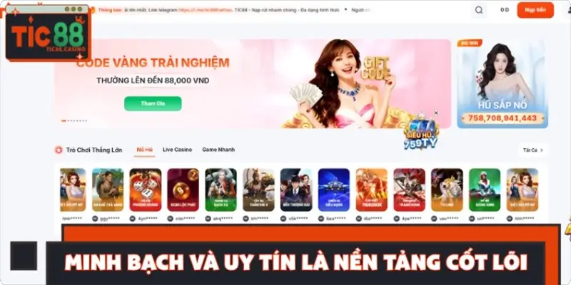 Minh bạch và uy tín là nền tảng cốt lõi Minh bạch và uy tín là nền tảng cốt lõi