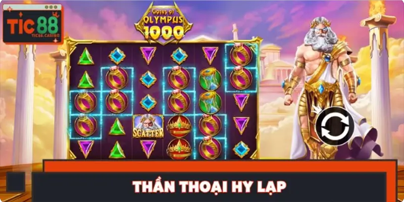 Thần Thoại Hy Lạp - Jackpot Khủng, Quay Hũ Vui Nhộn
