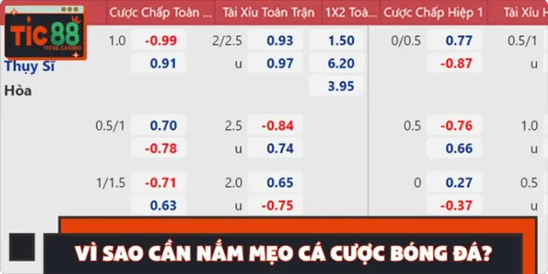 Vì sao người chơi cần nắm mẹo chơi bóng đá? Vì sao người chơi cần nắm mẹo chơi bóng đá?